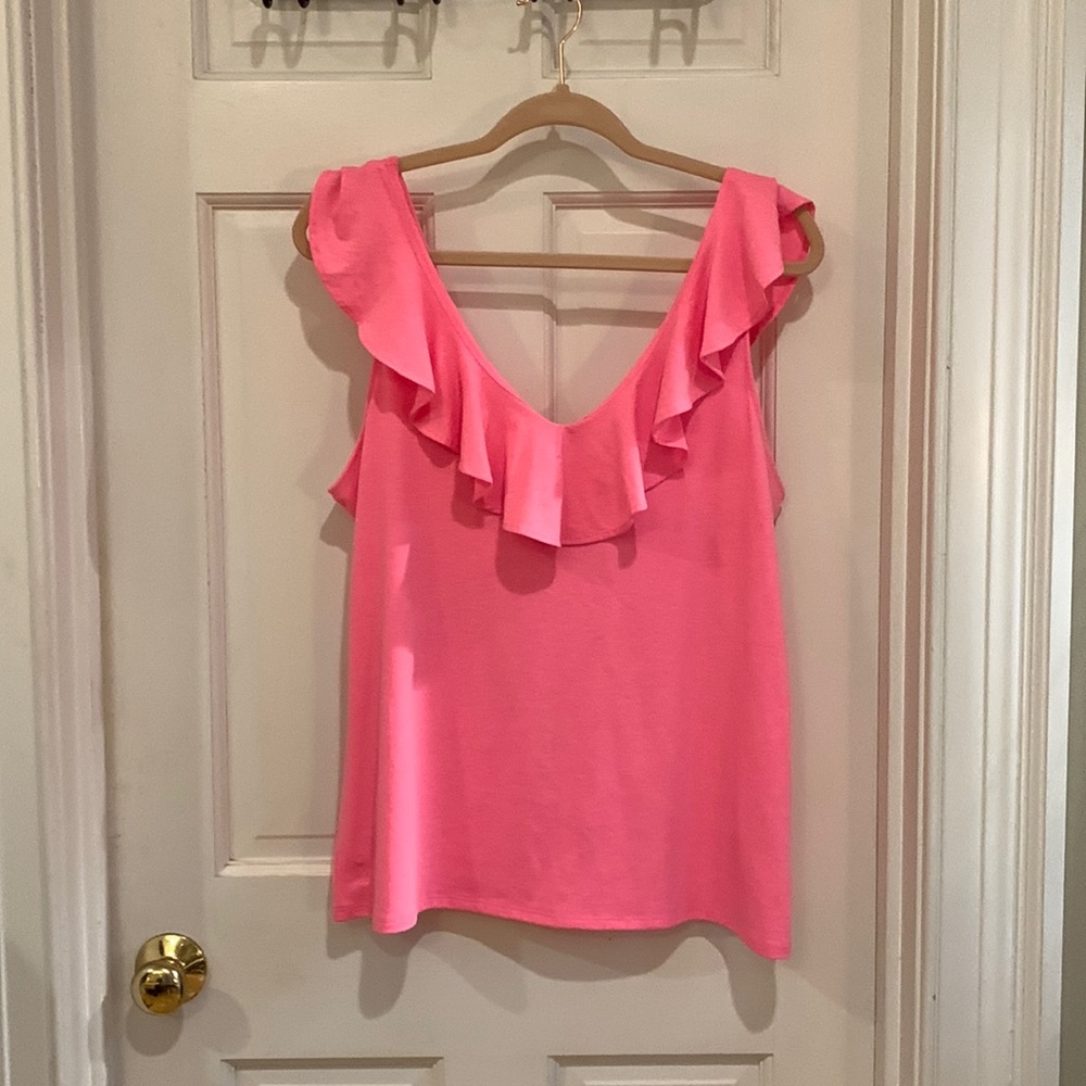 Lilly Pulitzer Pink Alessa Top Tank, Large
